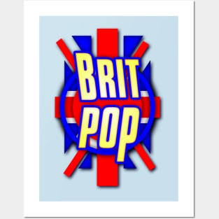 BRIT POP Posters and Art